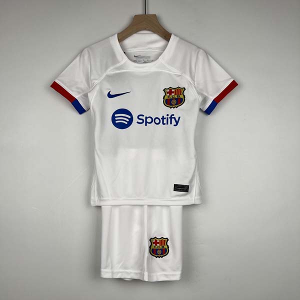 Camiseta Barcelona 2nd Niños 2023-2024